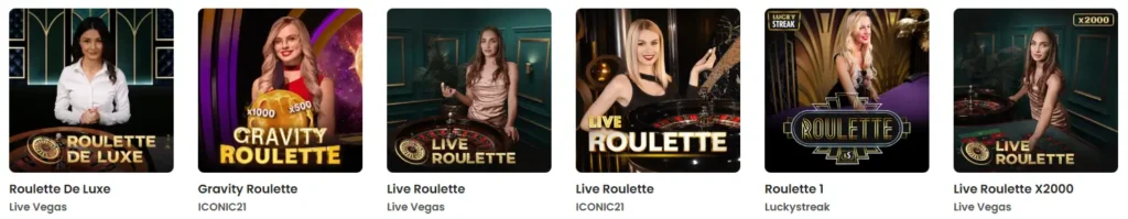 tea spins live roulette games